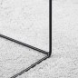 vidaXL Tappeto OVIEDO a Pelo Corto Grigio Ø 200 cm