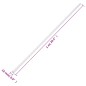 vidaXL Canaline per Cavi Ø16 mm 30 m in PVC