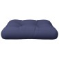 vidaXL Cuscino per Pallet Blu Marino 58x58x10 cm in Tessuto Oxford