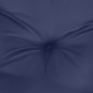vidaXL Cuscino per Pallet Blu Marino 58x58x10 cm in Tessuto Oxford