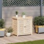 vidaXL Tavolo Invaso con Ripiani 82,5x50x86,5 cm Legno Massello Pino vidaXL Tavolo Invaso con Ripiani 82,5x50x86,5 cm Legno Massello Pino