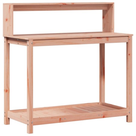 vidaXL Tavolo Invaso con Ripiani 108x50x109,5cm Legno Massello Douglas