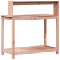 vidaXL Tavolo Invaso con Ripiani 108x50x109,5cm Legno Massello Douglas vidaXL Tavolo Invaso con Ripiani 108x50x109,5cm Legno Massello Douglas