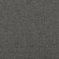 vidaXL Letto a Molle Materasso e LED Grigio Scuro 120x190cm in Tessuto vidaXL Letto a Molle Materasso e LED Grigio Scuro 120x190cm in Tessuto