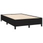 vidaXL Letto a Molle con Materasso e LED Nero 120x190 cm in Tessuto vidaXL Letto a Molle con Materasso e LED Nero 120x190 cm in Tessuto