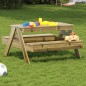 vidaXL Tavolo da Picnic per Bambini 88x97x52 cm Legno Impregnato Pino vidaXL Tavolo da Picnic per Bambini 88x97x52 cm Legno Impregnato Pino