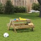 vidaXL Tavolo da Picnic per Bambini 88x97x52 cm Legno Impregnato Pino vidaXL Tavolo da Picnic per Bambini 88x97x52 cm Legno Impregnato Pino