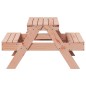 vidaXL Tavolo da Picnic per Bambini 88x97x52 cm Legno Massello Douglas vidaXL Tavolo da Picnic per Bambini 88x97x52 cm Legno Massello Douglas