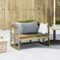 vidaXL Panca Divano da Giardino Estensibile Legno Impregnato di Pino