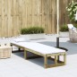 vidaXL Panca Divano da Giardino Estensibile Legno Impregnato di Pino