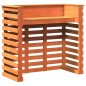 vidaXL Tavolo Bar da Esterno Marrone Cera 113,5x50x103cm Massello Pino vidaXL Tavolo Bar da Esterno Marrone Cera 113,5x50x103cm Massello Pino