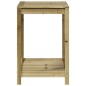 vidaXL Tavolo Invaso con Ripiano 82,5x50x75cm Legno Impregnato di Pino vidaXL Tavolo Invaso con Ripiano 82,5x50x75cm Legno Impregnato di Pino