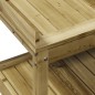 vidaXL Tavolo Invaso con Ripiani 82,5x45x86,5 cm Legno Impregnato Pino vidaXL Tavolo Invaso con Ripiani 82,5x45x86,5 cm Legno Impregnato Pino