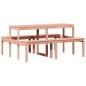vidaXL Tavolo da Picnic 160x134x75 cm in Legno Massello di Douglas vidaXL Tavolo da Picnic 160x134x75 cm in Legno Massello di Douglas