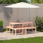 vidaXL Tavolo da Picnic 160x134x75 cm in Legno Massello di Douglas vidaXL Tavolo da Picnic 160x134x75 cm in Legno Massello di Douglas