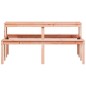 vidaXL Tavolo da Picnic 160x134x75 cm in Legno Massello di Douglas vidaXL Tavolo da Picnic 160x134x75 cm in Legno Massello di Douglas