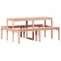 vidaXL Tavolo da Picnic 160x134x75 cm in Legno Massello di Douglas vidaXL Tavolo da Picnic 160x134x75 cm in Legno Massello di Douglas