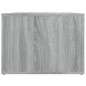Tavolino da Salotto Grigio Sonoma 80x50x36 cm Legno Multistrato Tavolino da Salotto Grigio Sonoma 80x50x36 cm Legno Multistrato