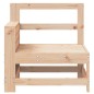 vidaXL Divano senza Braccioli da Giardino 69x62x70,5 cm Massello Pino vidaXL Divano senza Braccioli da Giardino 69x62x70,5 cm Massello Pino