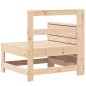 vidaXL Divano senza Braccioli da Giardino 69x62x70,5 cm Massello Pino vidaXL Divano senza Braccioli da Giardino 69x62x70,5 cm Massello Pino