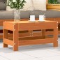 vidaXL Poggiapiedi da Giardino Marrone Cera 62x30x32 cm Massello Pino vidaXL Poggiapiedi da Giardino Marrone Cera 62x30x32 cm Massello Pino