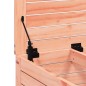 vidaXL Poggiapiedi da Giardino 62x63,5x53,5 cm Legno Massello Douglas