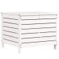 vidaXL Poggiapiedi Giardino Bianco 62x63,5x53,5 cm Legno Massello Pino vidaXL Poggiapiedi Giardino Bianco 62x63,5x53,5 cm Legno Massello Pino