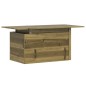 vidaXL Tavolo da Giardino 100x50x75 cm in Legno Impregnato di Pino