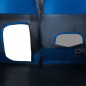 vidaXL Tenda Campeggio 9 Persone Verde Rilascio Rapido Impermeabile