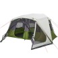 vidaXL Tenda Famiglia con LED 10 Persone Blu Chiaro a Rilascio Rapido