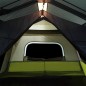 vidaXL Tenda Famiglia con LED 10 Persone Blu Chiaro a Rilascio Rapido