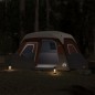 vidaXL Tenda Famiglia LED 6 Persone Grigio/Arancione Rilascio Rapido vidaXL Tenda Famiglia LED 6 Persone Grigio/Arancione Rilascio Rapido