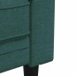 vidaXL Divano Chesterfield a 3 Posti Verde Scuro in Tessuto vidaXL Divano Chesterfield a 3 Posti Verde Scuro in Tessuto