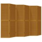 vidaXL Divisorio Ambienti 6 Pannelli Marrone Legno Massello Paulownia vidaXL Divisorio Ambienti 6 Pannelli Marrone Legno Massello Paulownia