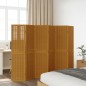 vidaXL Divisorio Ambienti 6 Pannelli Marrone Legno Massello Paulownia vidaXL Divisorio Ambienti 6 Pannelli Marrone Legno Massello Paulownia