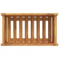 vidaXL Fioriera Giardino con Rivestimento 54x31x30 cm Massello Acacia vidaXL Fioriera Giardino con Rivestimento 54x31x30 cm Massello Acacia
