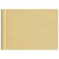 vidaXL Paravento da Balcone Sabbia 75x500 cm 100% Poliestere Oxford vidaXL Paravento da Balcone Sabbia 75x500 cm 100% Poliestere Oxford
