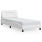 vidaXL Giroletto con Luci LED Bianco 80x200 cm in Similpelle vidaXL Giroletto con Luci LED Bianco 80x200 cm in Similpelle
