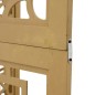 vidaXL Divisorio Ambienti 4 Pannelli Marrone Legno Massello Paulownia vidaXL Divisorio Ambienti 4 Pannelli Marrone Legno Massello Paulownia