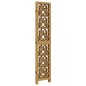 vidaXL Divisorio Ambienti 5 Pannelli Marrone Legno Massello Paulownia vidaXL Divisorio Ambienti 5 Pannelli Marrone Legno Massello Paulownia