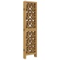 vidaXL Divisorio Ambienti 6 Pannelli Marrone Legno Massello Paulownia vidaXL Divisorio Ambienti 6 Pannelli Marrone Legno Massello Paulownia