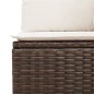 vidaXL Set Divano da Giardino 6 pz con Cuscini Marrone in Polyrattan vidaXL Set Divano da Giardino 6 pz con Cuscini Marrone in Polyrattan