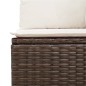 vidaXL Set Divani da Giardino 9pz con Cuscini Marrone in Polyrattan vidaXL Set Divani da Giardino 9pz con Cuscini Marrone in Polyrattan