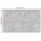 vidaXL Tappeto Lavabile Antracite 150x230 cm Antiscivolo