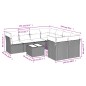 vidaXL Set Divani da Giardino 9 pz con Cuscini Nero in Polyrattan vidaXL Set Divani da Giardino 9 pz con Cuscini Nero in Polyrattan