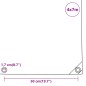 vidaXL Telone Antracite 4x7 m 650 g/m² vidaXL Telone Antracite 4x7 m 650 g/m²