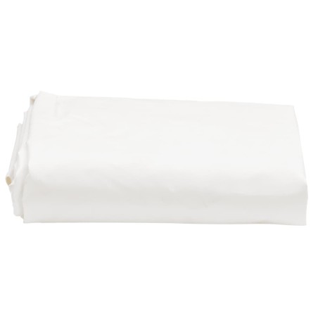 vidaXL Telone Bianco 5x6 m 650 g/m²