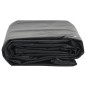 vidaXL Telone Antracite 1x2,5 m 650 g/m² vidaXL Telone Antracite 1x2,5 m 650 g/m²