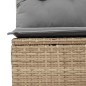 vidaXL Set Divano da Giardino 9 pz con Cuscini Beige in Polyrattan vidaXL Set Divano da Giardino 9 pz con Cuscini Beige in Polyrattan