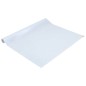 vidaXL Pellicole Statiche Smerigliate Bianche Trasparenti 5pz in PVC
